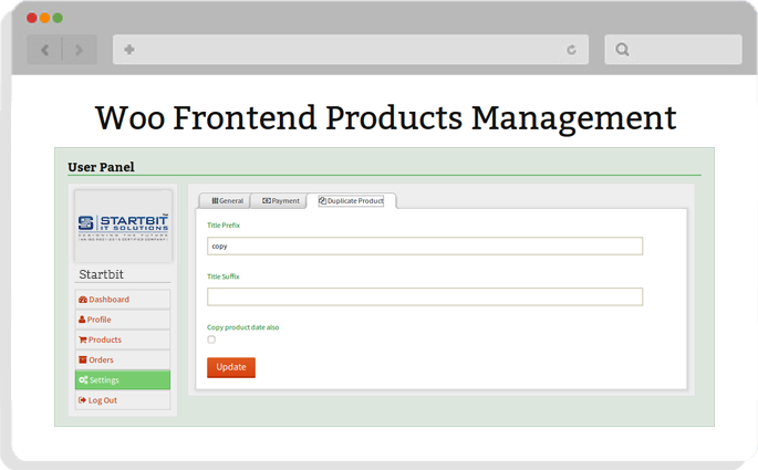 manage products in woocommerce store from frontend manage products in woocommerce store from frontend