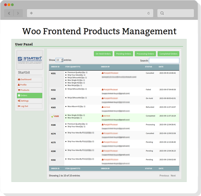 front-end payment system in woocommerce store front-end payment system in woocommerce store