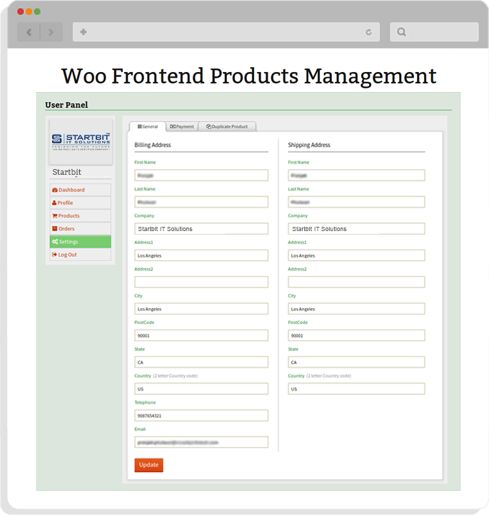 woocommerce frontend WooCommerce FrontEnd